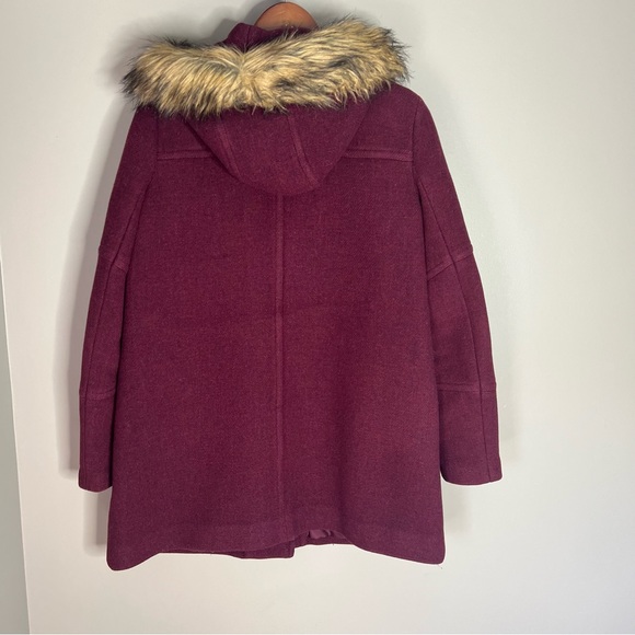 J.crew Chateau stadium cloth by Nello Gori parka jacket size 8 - Picture 2 of 11